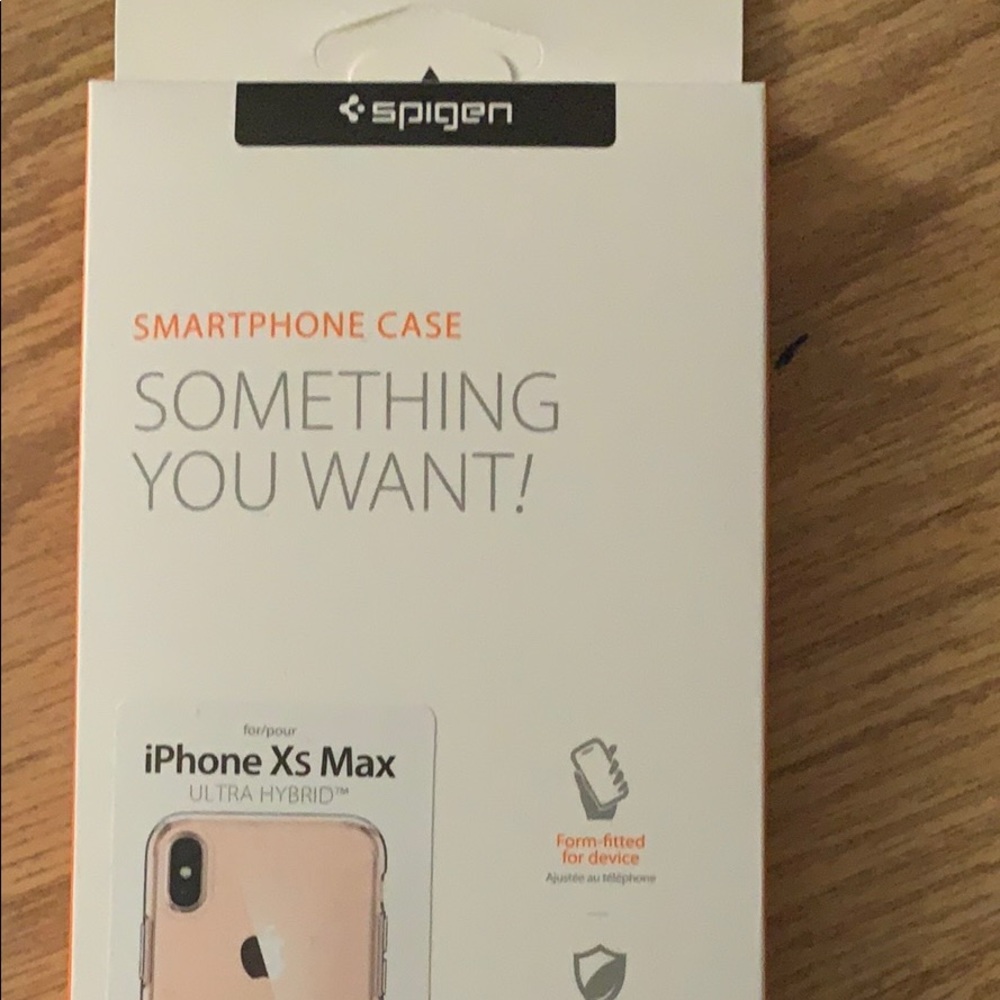 Spigen iPhone XS Max case clear